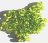 50 8mm Olivine Crackle Beads
